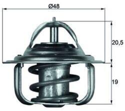 MAHLE Termostat chladenia MAHLE TX 5 88D (TX 5 88D)
