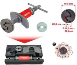 KS TOOLS Sada prípravkov otočenia/zatlačenia piestikov brzdov. strmeň KS TOOLS 150.1965 (150.1965)