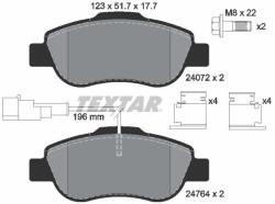 TEXTAR Sada brzdových platničiek kotúčovej brzdy TEXTAR 2476401 (2476401)