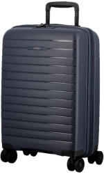 Jump sötétkék polypropylén négy kerekű kicsi bőrönd str20 striper