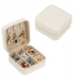  Ékszerdoboz Ékszertartó Gyűrű Fehér Fülbevaló Kicsi (BizuMagic)