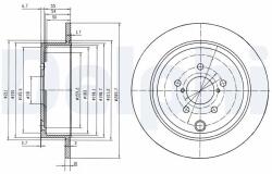 DELPHI Tarcza Ham. Subaru Forester 08- (bg4158)