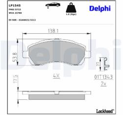 DELPHI Klocki Ham. Przod (lp1545)