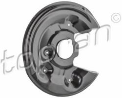 TOPRAN Ochranný plech proti rozstreku, Brzdový kotúč TOPRAN 116 821 (116 821)