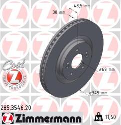 ZIMMERMANN Brzdový kotúč ZIMMERMANN 285.3546. 20 (285.3546.20)