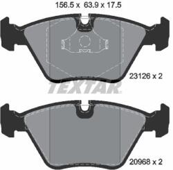 TEXTAR Sada brzdových platničiek kotúčovej brzdy TEXTAR 2312601 (2312601)