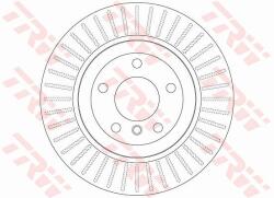 TRW Brzdový kotúč TRW DF6299 (DF6299)