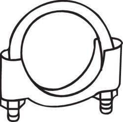 BOSAL Svorka výfukového systému BOSAL 250-254 (250-254)