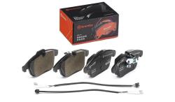 BREMBO Sada brzdových platničiek kotúčovej brzdy BREMBO P 61 106X (P 61 106X)