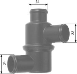GATES Termostat chladenia GATES TH14580 (TH14580)