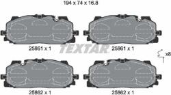 TEXTAR Sada brzdových platničiek kotúčovej brzdy TEXTAR 2586101 (2586101)
