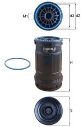 MAHLE Palivový filter MAHLE KC 699D (KC 699D)
