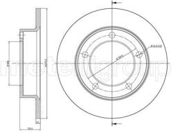 METELLI Brzdový kotúč METELLI 23-0206 (23-0206)