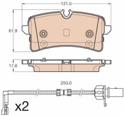 TRW Sada brzdových platničiek kotúčovej brzdy TRW GDB1975 (GDB1975)