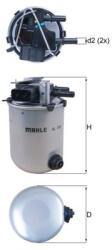 MAHLE Palivový filter MAHLE KL 909 (KL 909)