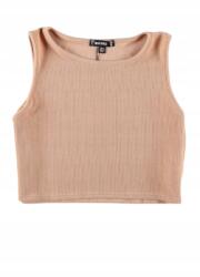 Missguided Crop Top Struktúra MR6 jco XXL