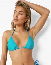 Boohoo kék puha bikini felső háromszög kötés NG2 méret XL