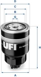 UFI Palivový filter UFI 24.444. 00 (24.444.00)