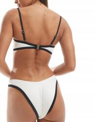 Miss Selfridge fehér sima bikinialsó kontrasztos díszítéssel NJ1 abv S
