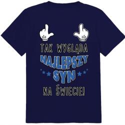 PolskaKoszulka Gyerek Póló Póló Gyerekeknek Gyereknapra Legjobb Fiú 104 (KOSZKGR-KDDS01-MIN)