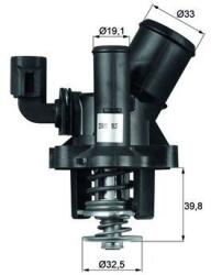 MAHLE Termostat chladenia MAHLE TM 17 98 S (TM 17 98 S)