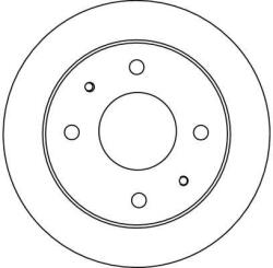 TRW Brzdový kotúč TRW DF4132 (DF4132)