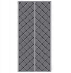  Függöny Thermo Függöny Ajtóra Mágneses Szürke 80X210 CM (SHA2WEN)