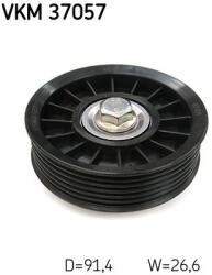 SKF Vratná/vodiaca kladka rebrovaného klinového remeňa SKF VKM 37057 (VKM 37057)