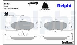 DELPHI Klocki Ham. Ford Fiesta (lp204)