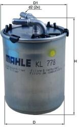 MAHLE Filtr Paliwa Vw Seat Skoda (kl 778)