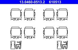 ATE Súprava príslušenstva, obloženie kotúčovej brzdy ATE 13.0460-0513.2 (13.0460-0513.2)