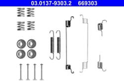 ATE Súprava príslušenstva, brzdové čeľuste ATE 03.0137-9303.2 (03.0137-9303.2)