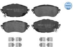 MEYLE Sada brzdových platničiek kotúčovej brzdy MEYLE 025 256 9819 (025 256 9819)