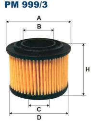 FILTRON Palivový filter FILTRON PM 999/3 (PM 999/3)