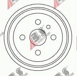 A. B. S Fékdob Opel Astra F Kadett - allegro - 6 770 Ft