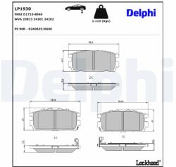 DELPHI Klocki Ham. Tyl (lp1930)