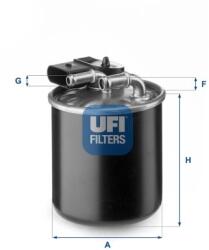 UFI Palivový filter UFI 24.150. 00 (24.150.00)
