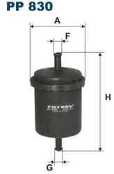 FILTRON Palivový filter FILTRON PP 830 (PP 830)