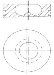 MAHLE Piest MAHLE 081 PI 00123 002 (081 PI 00123 002)
