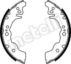 METELLI Sada brzdových čeľustí METELLI 53-0043 (53-0043)