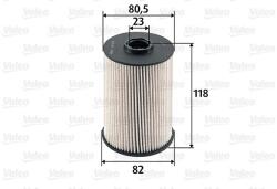 VALEO Palivový filter VALEO 587924 (587924)