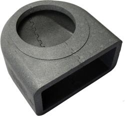 Dalap Szigetelés PVC kerek-szögletes könyökidomhoz 90°, 150 mm / 220x90 mm (4025)