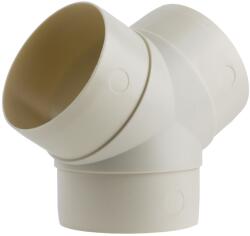 Dalap PVC "Y" ágidom csővezetékekbe Ø 100 mm (499)