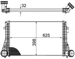 MAHLE Chladič plniaceho vzduchu MAHLE CI 482 000S (CI 482 000S)