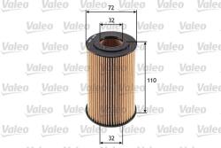 VALEO Olejový filter VALEO 586565 (586565)