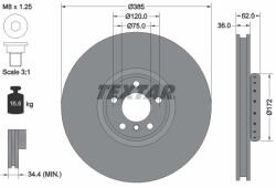 TEXTAR Brzdový kotúč TEXTAR 92266425 (92266425)