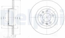DELPHI Tarcza Ham. Fiat Scudo Ii (bg4085)