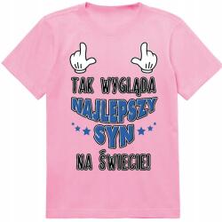 PolskaKoszulka Gyerek Póló Póló Gyerekeknek Gyereknapra Legjobb Fiú 140 (KOSZKJR-KDDS01-MIN)