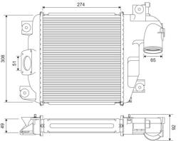 VALEO Chladič plniaceho vzduchu VALEO 818321 (818321)
