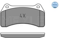 MEYLE Sada brzdových platničiek kotúčovej brzdy MEYLE 025 234 8916 (025 234 8916)